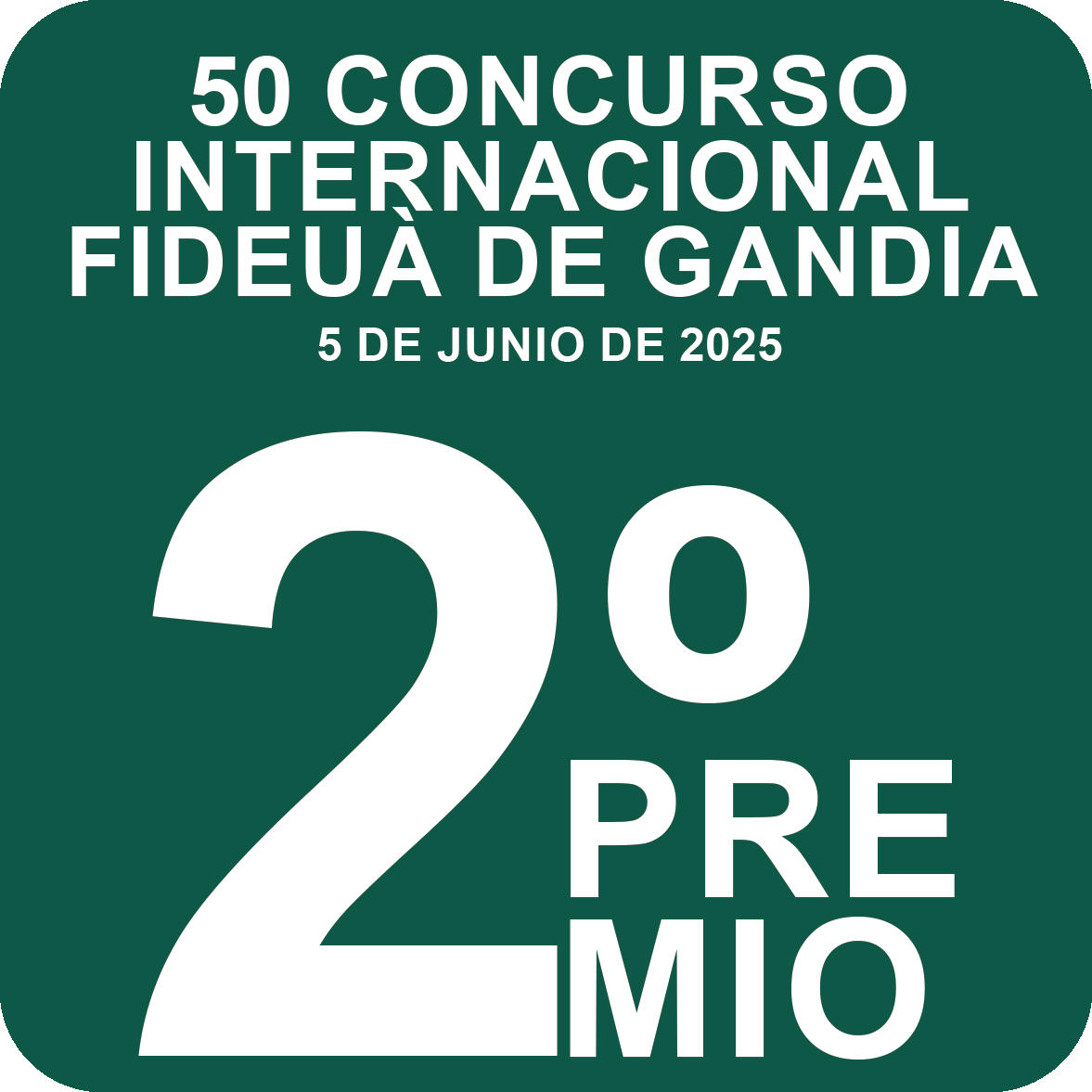 2 PREMIO FIDEUA GANDIA 2025